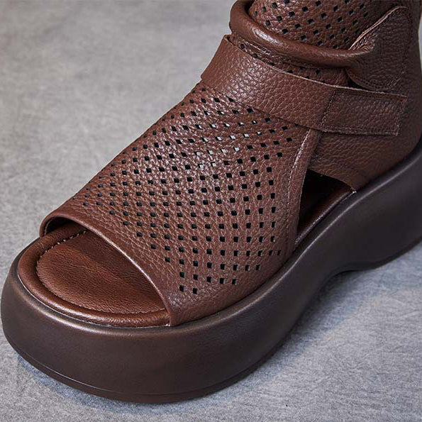 Federica ~ Timeless Leather Orthopedic Sandals