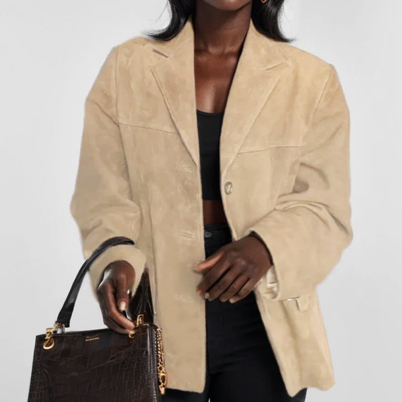 Mia | Women’s Stylish Button-Down Blazer Jacket