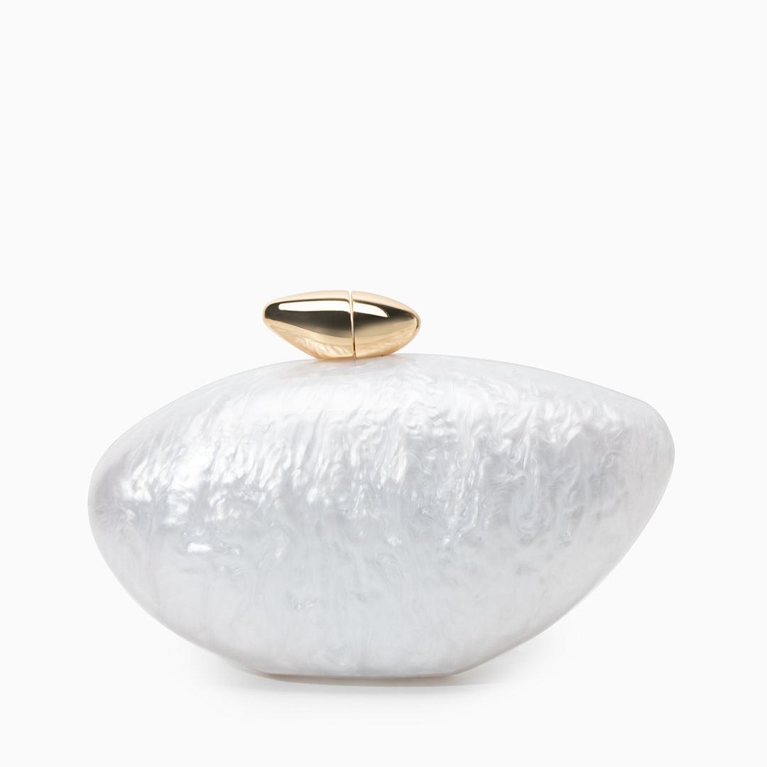 Zariya Acrylic Clutch Bag