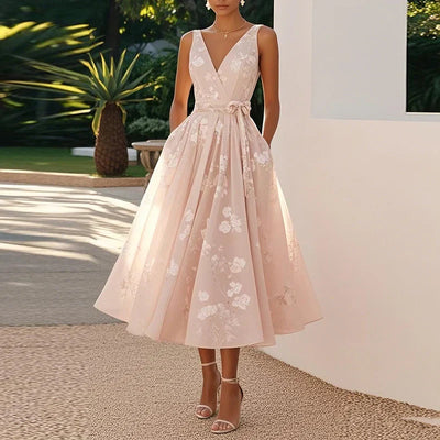 Crystal | Elegant Midi Dress