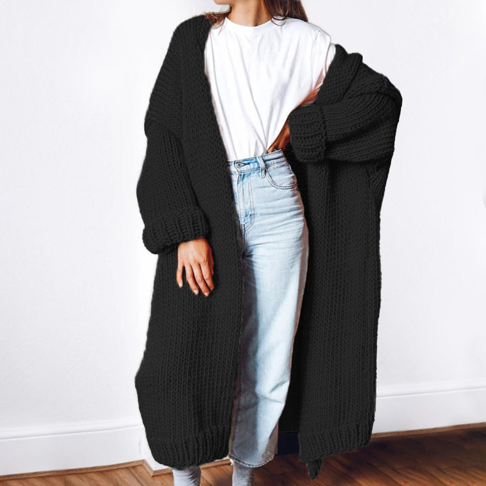 Lunaria – Oversized Ribbed Cardigan