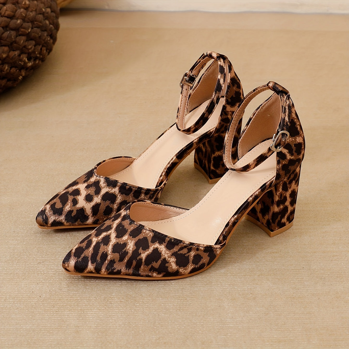 Sabrina – Leopard Chic Block Heels
