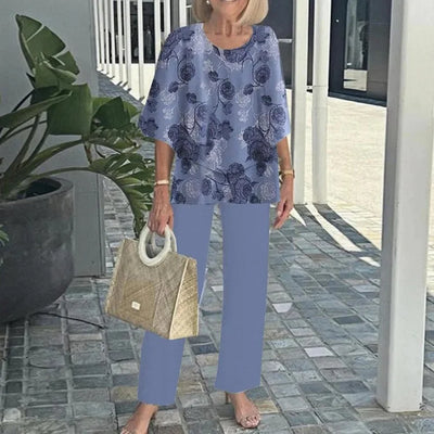 Lydia™ | Trendy Printed Two-Piece Set