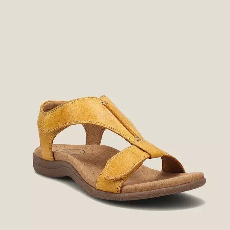 Giulia ~ Casual Leather Orthopedic Sandals