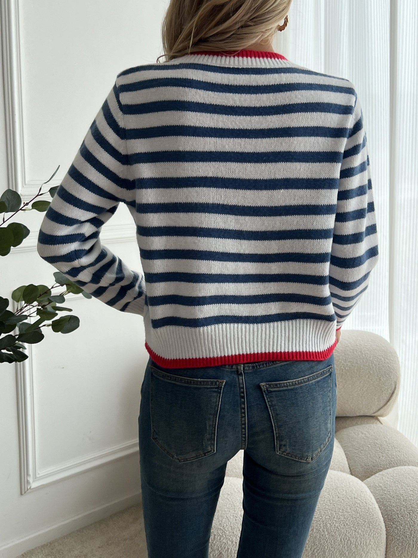 NORTHLINE STUDIO | Striped Crewneck