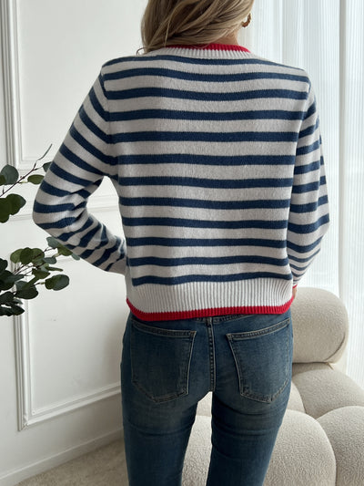NORTHLINE STUDIO | Striped Crewneck