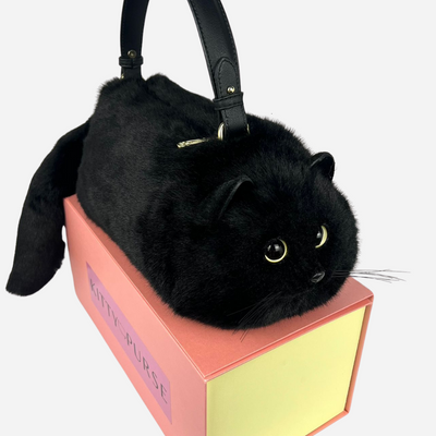 TheKittyPurse™ — Unleash Your Charm with a Playfully Luxurious Statement Bag