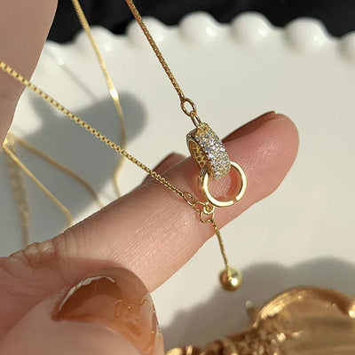 Flavina Aureline Necklace | Gold 18k