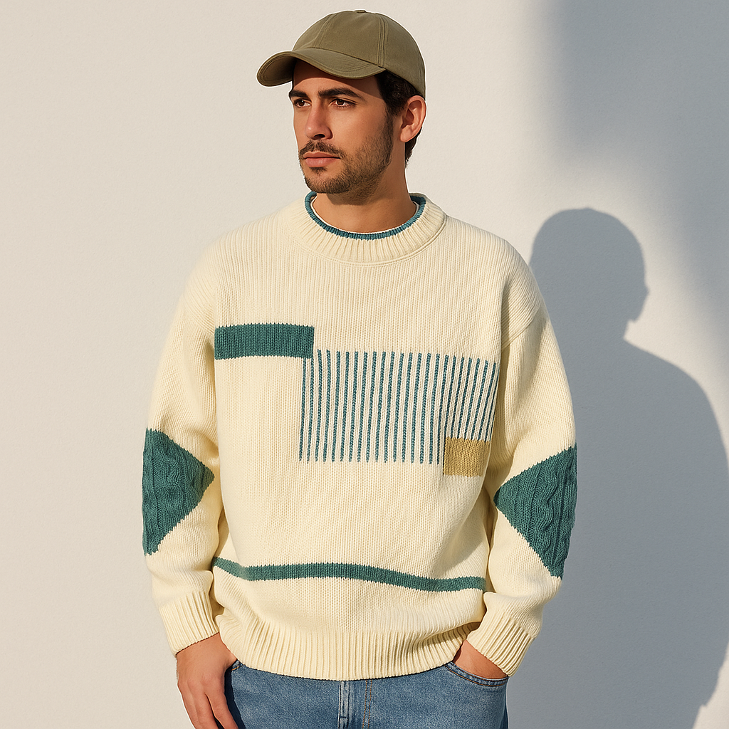 "Montare" Patch Sweater