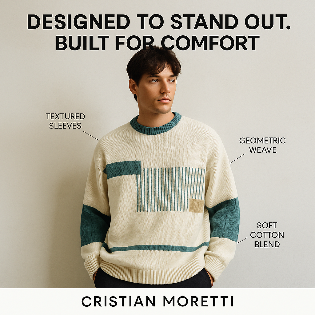 "Montare" Patch Sweater