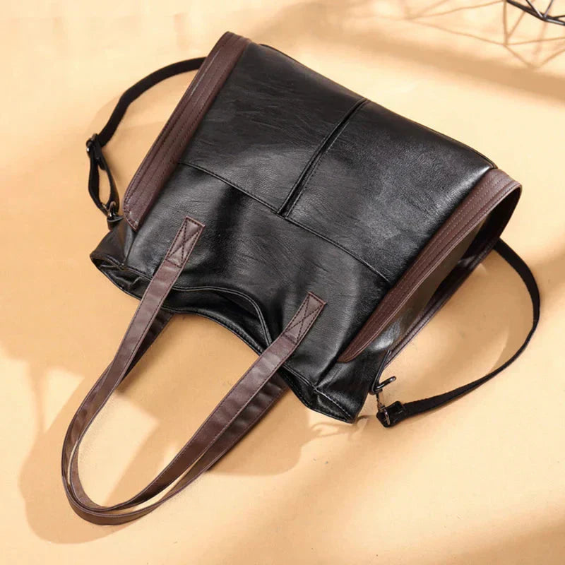 Etta - Trendy Large Capacity PU Leather Crossbody Bag