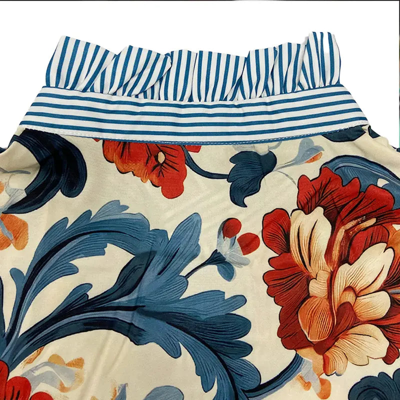 NORTHLINE STUDIO | STATEMENT PRINT BLOUSE