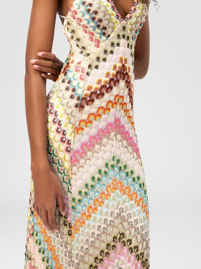 Sierra | Woven Sunset Maxi Dress