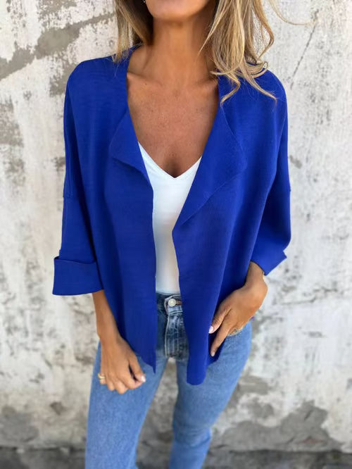 Alessia™ | Bold Open-Front Blazer