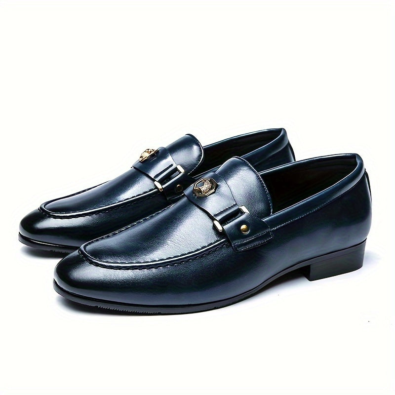 Davide Romano Leather Penny Loafers