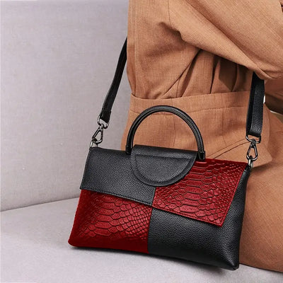 Serpenza Snake Embossed Bag