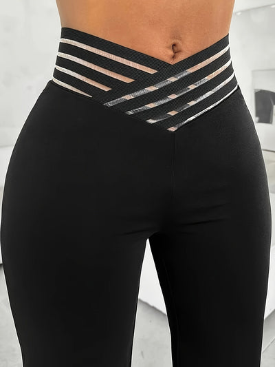 Lena – Tummy Control Wide Leg Pants