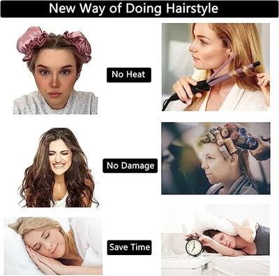 SilkWave™ Dream Rollers — Wake Up to Soft, Bounce-Back Curls That Feel Like a Dream