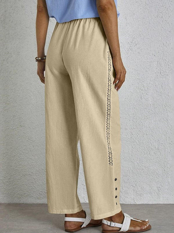 Shania™ | Relaxed Buttoned Pants