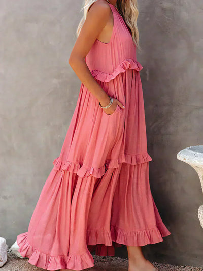 LUCIA | RELAXED TIERED MAXI DRESS