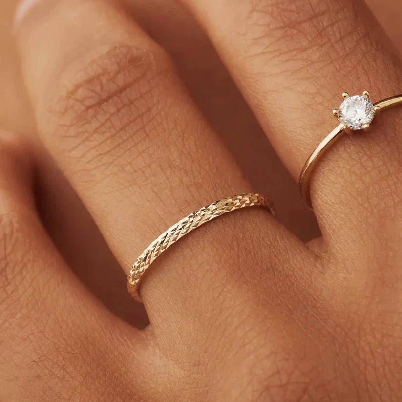 Ameline Trellis Ring | Gold 14k
