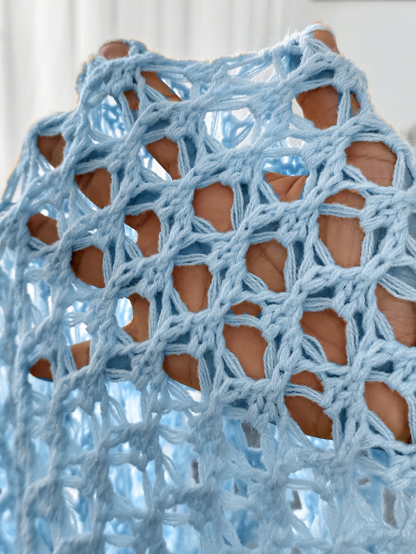 NORTHLINE STUDIO | OPEN-WEAVE CROCHET CARDIGAN