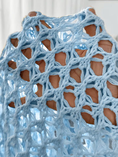 NORTHLINE STUDIO | OPEN-WEAVE CROCHET CARDIGAN