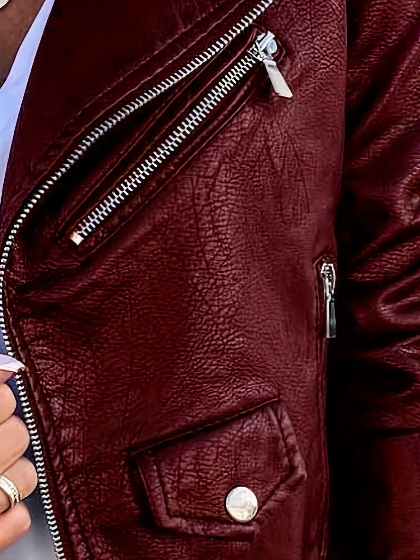 Jenny | Classic Leather Jacket