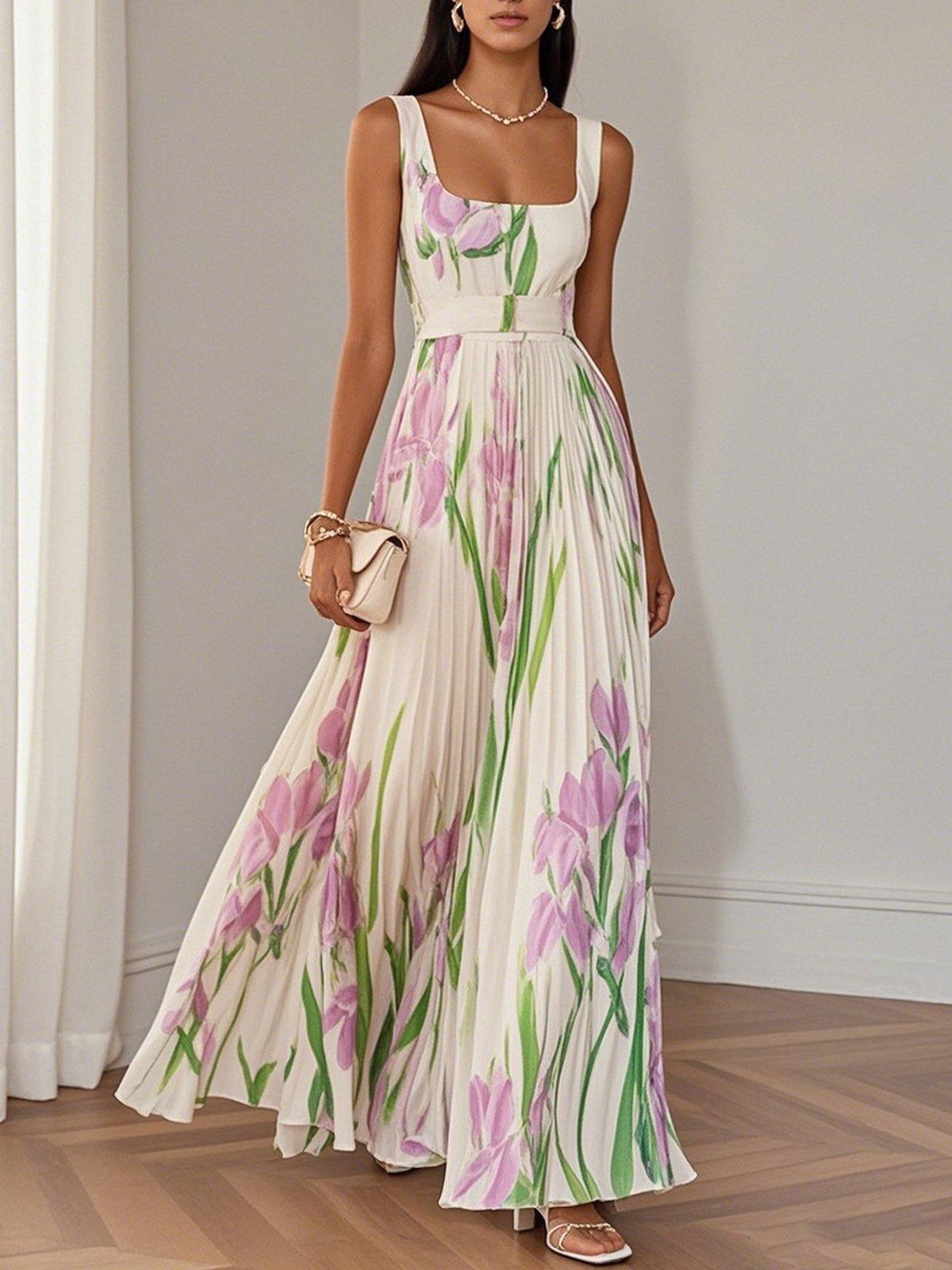 FLORENCE | FLORAL MAXI DRESS
