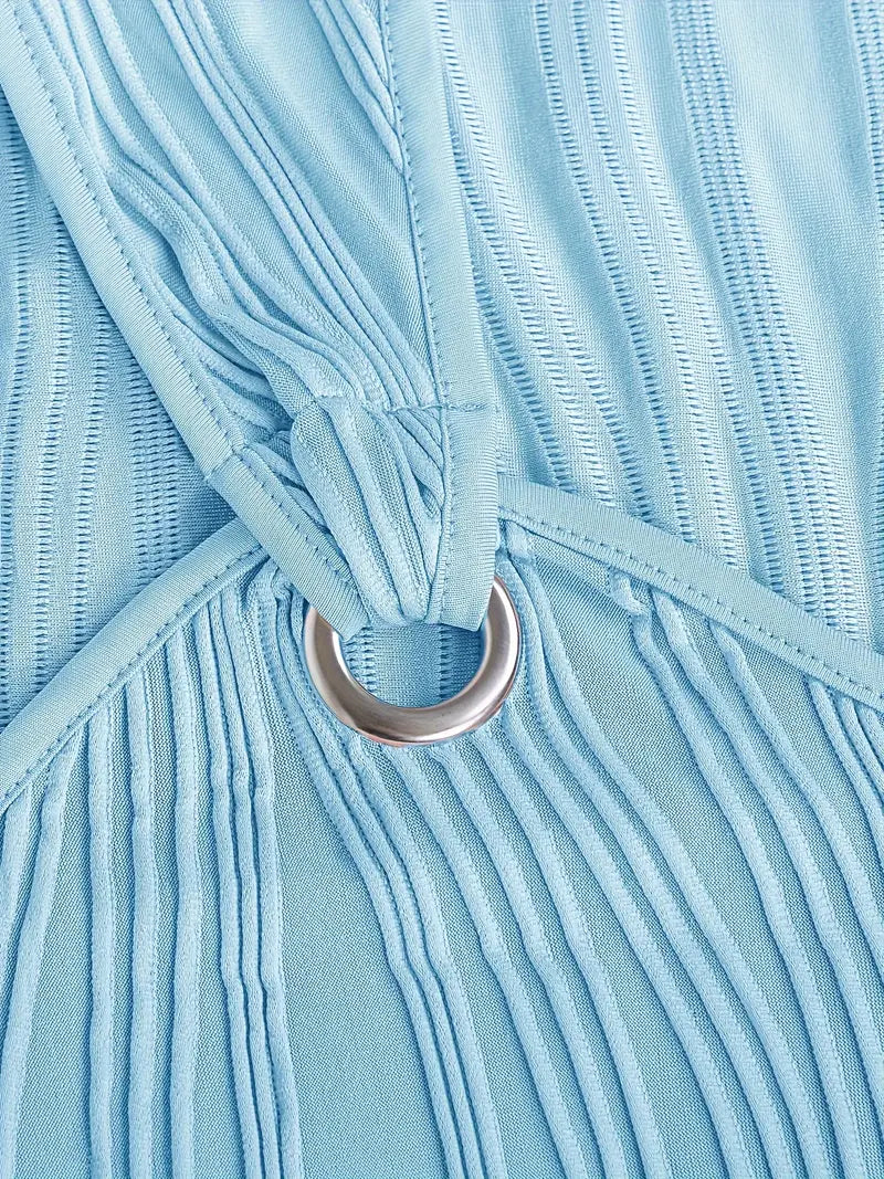 Alena | Striped Midi Dress