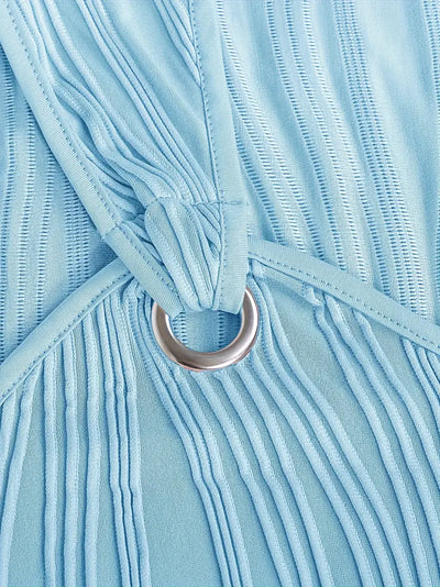 Alena | Striped Midi Dress