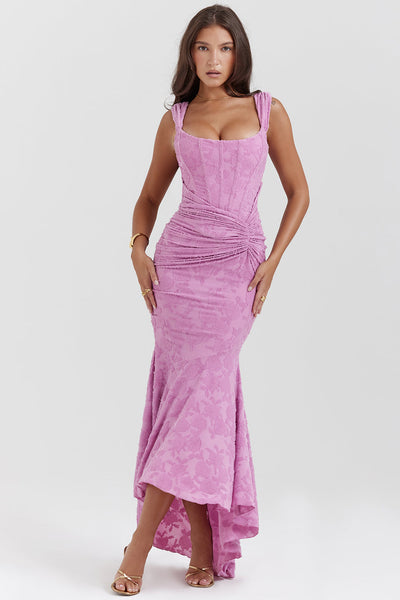 Boheme | Sleeveless Ruched Bodycon Evening Dress