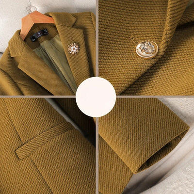 Barbara One-Button Blazer