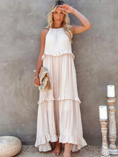 LUCIA | RELAXED TIERED MAXI DRESS