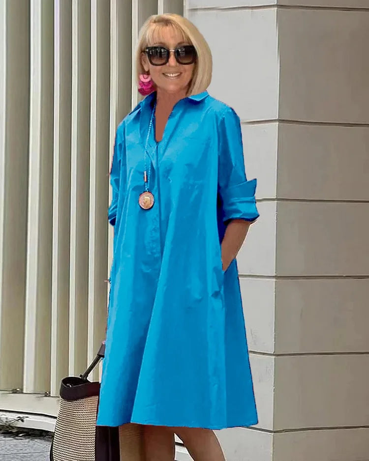 EDITH | RELAXED SHIRT DRESS