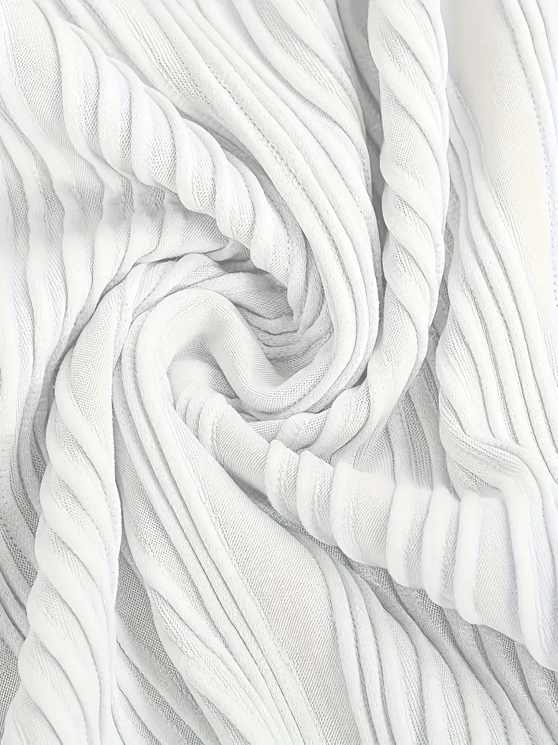 Alena | Striped Midi Dress