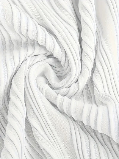 Alena | Striped Midi Dress