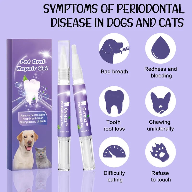 PurePaws™ Oral Gel — Turn Every Pet Smile Into a Fresh, Pain-Free Celebration