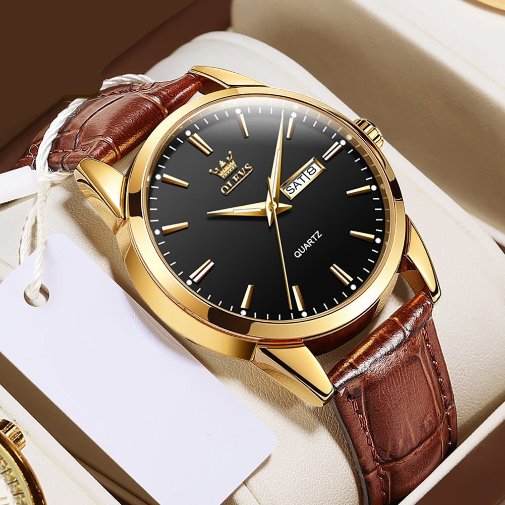 Luxury Business Leather Watch™