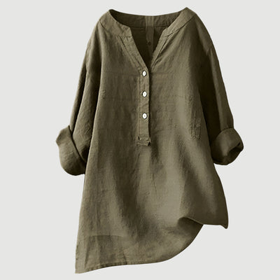 Sofia™ | Airy Linen Top