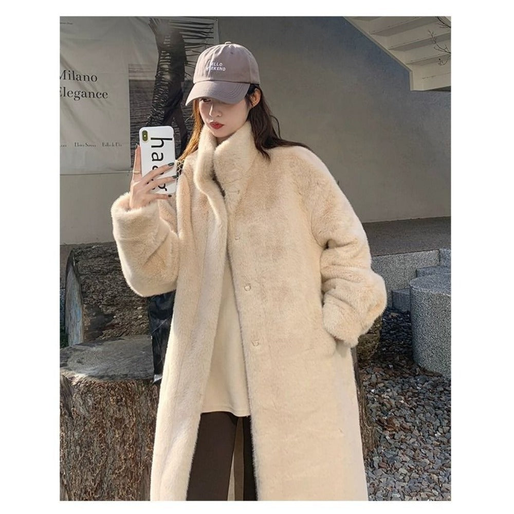 Addison | Women’s Elegant Faux Fur Cold Weather Coat