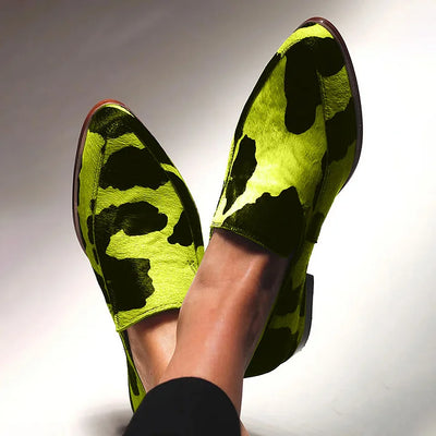 NORTHLINE STUDIO | STATEMENT ANIMAL-PRINT LOAFERS