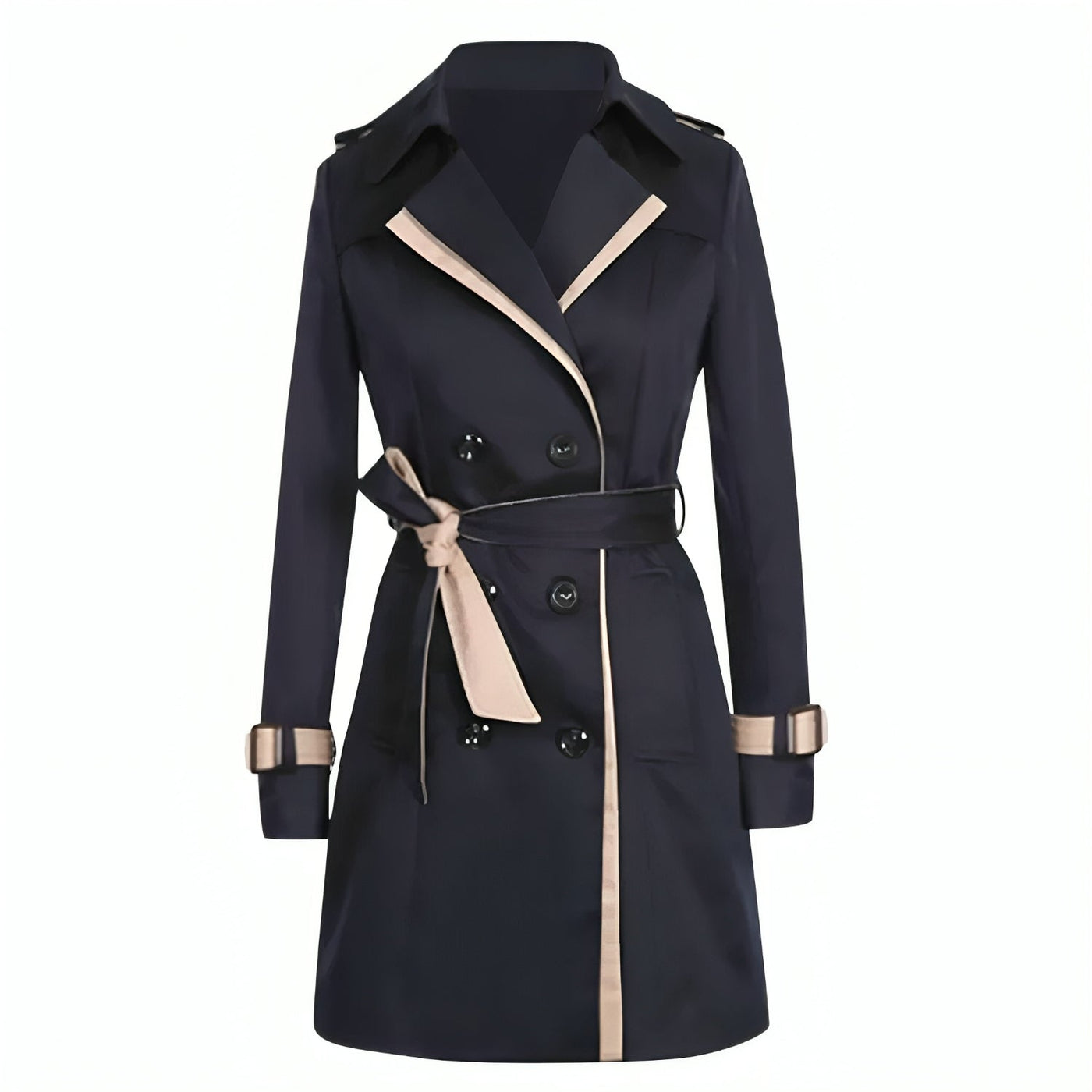 Stella | Women’s Elegant Double-Breasted Trench Coat