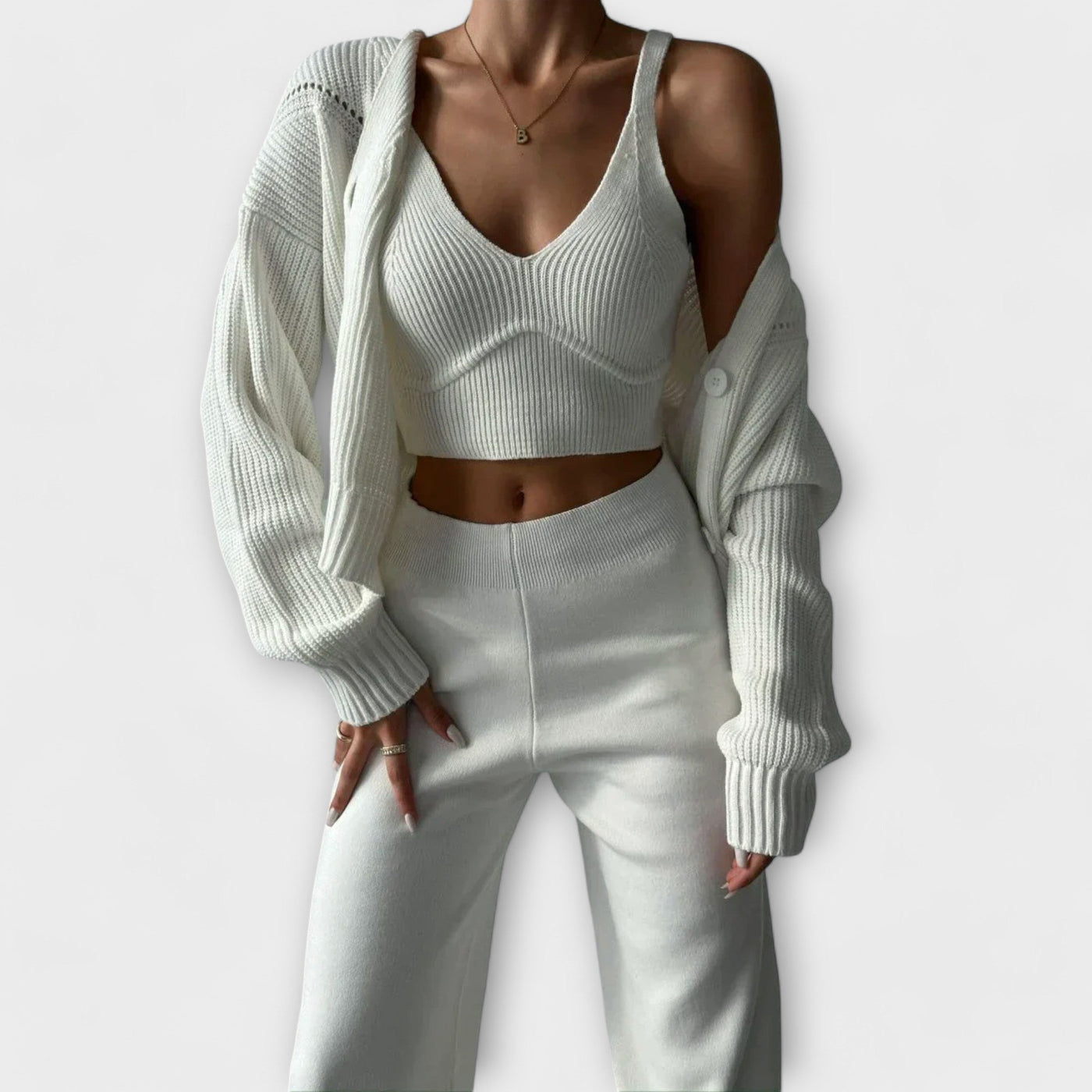 Delia - Knitted 3-Piece Set