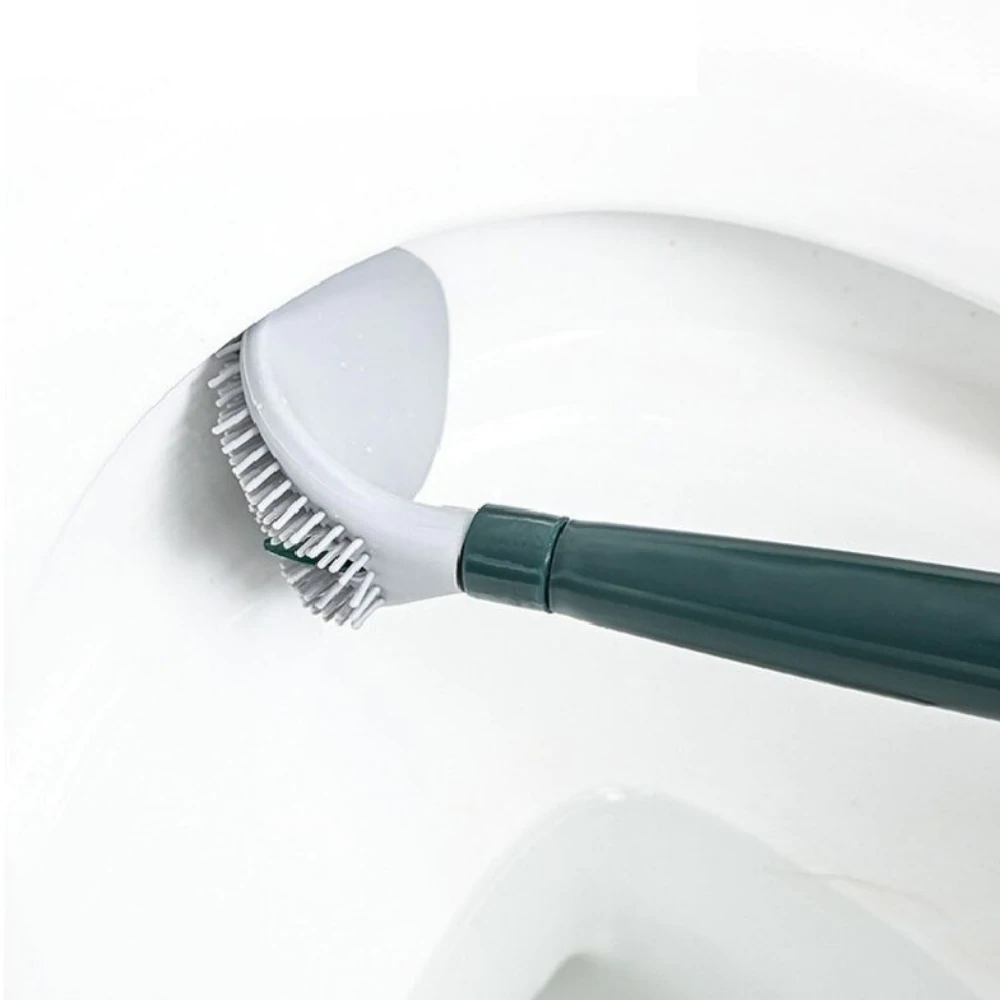 FlexiClean Brush™ — Conquer Every Corner for a Sparkling, Germ-Free Toilet