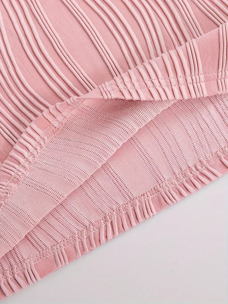 Alena | Striped Midi Dress