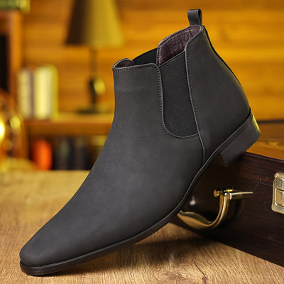 Dorian Marnier Suede Chelsea Boots