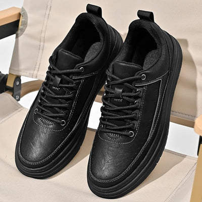 Agostino Carracci Genuine Leather Sneakers