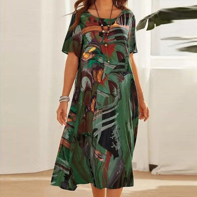 Avencea - Casual Summer Dress - Elegant Evening Dress