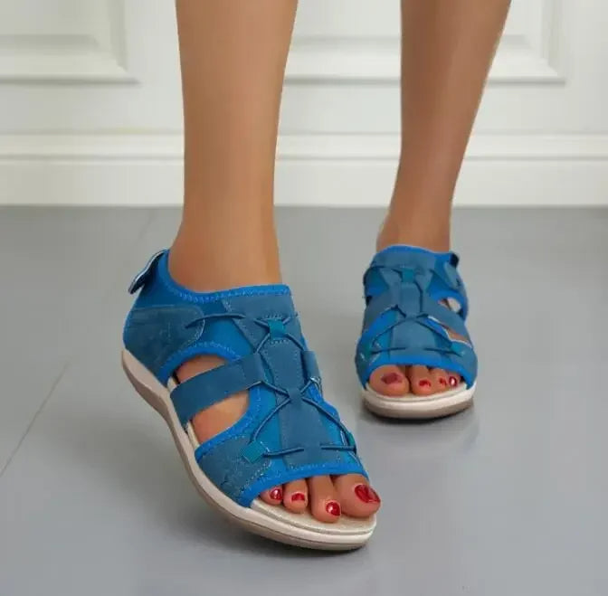 Daphne ~ Stylish, Adjustable Sandals with Arch Support